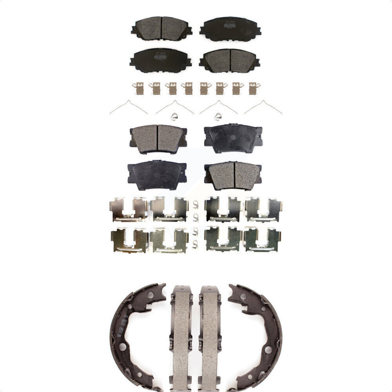 Transit Auto KFN-100796 Disc Brake Pad for 2018-2023 Toyota Camry - Front and Rear