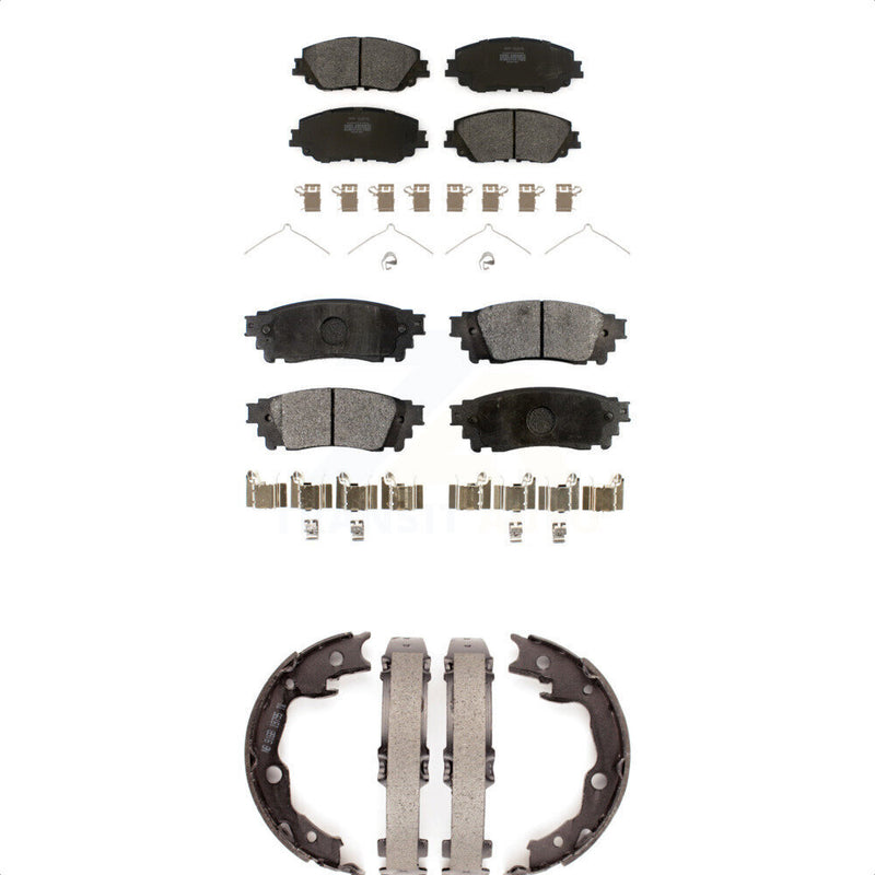 Transit Auto KFN-100797 Disc Brake Pad for 2018-2021 Toyota Camry, Toyota RAV4 - Front and Rear