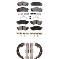Transit Auto KFN-100798 Disc Brake Pad for 2020-2023 Toyota Camry - Front and Rear