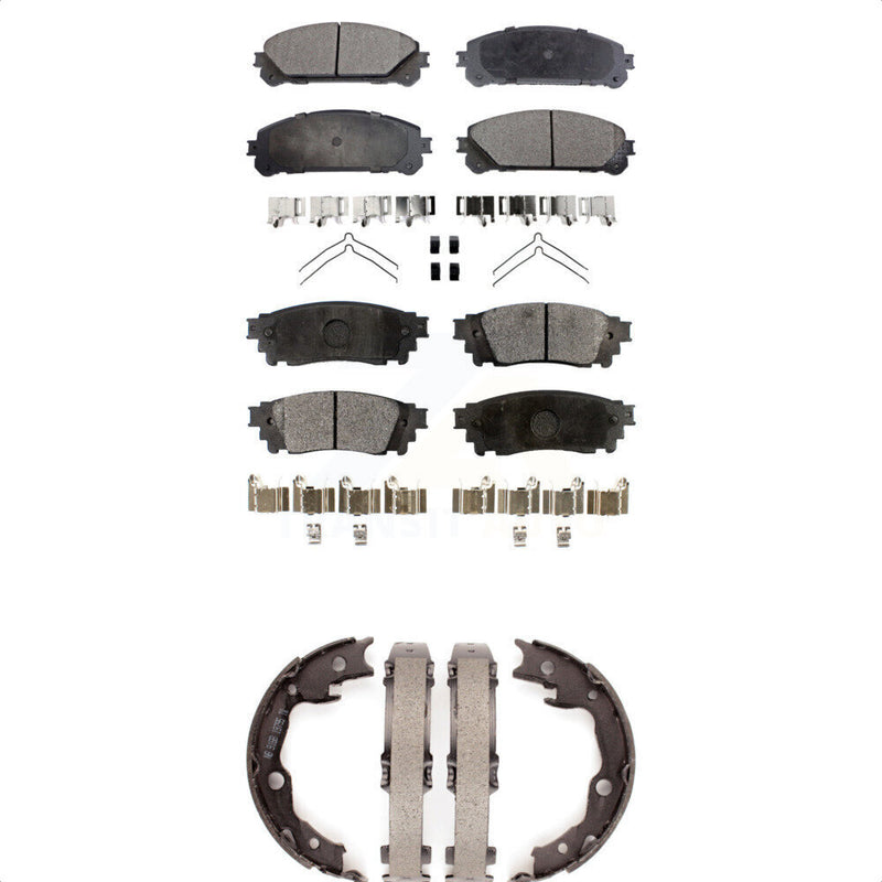 Transit Auto KFN-100798 Disc Brake Pad for 2020-2023 Toyota Camry - Front and Rear