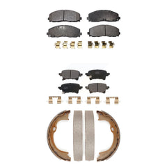 Transit Auto KFN-100811 Disc Brake Pad for 2020-2022 Jeep Wrangler, Jeep Gladiator - Front and Rear