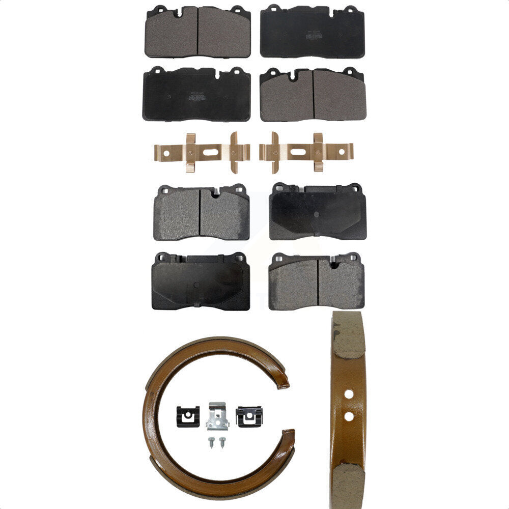 Transit Auto KFN-100813 Disc Brake Pad for 2009-2013 Chevrolet Corvette - Front and Rear