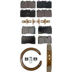 Transit Auto KFN-100813 Disc Brake Pad for 2009-2013 Chevrolet Corvette - Front and Rear