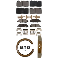 Transit Auto KFN-100814 Disc Brake Pad for 2012 Chevrolet Corvette - Front and Rear