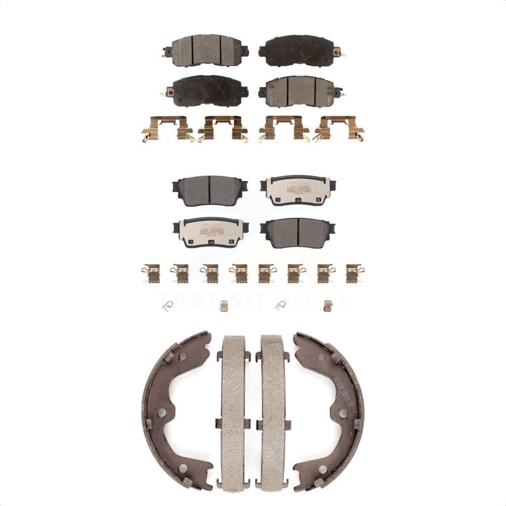 Transit Auto KFN-100817 Disc Brake Pad for 2019-2023 Nissan Altima - Front and Rear