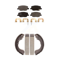 Transit Auto KFN-100821 Disc Brake Pad for 2017 Jeep Compass - Front and Rear