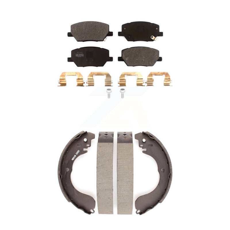 Transit Auto KFN-100821 Disc Brake Pad for 2017 Jeep Compass - Front and Rear