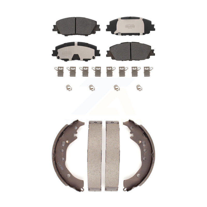 Transit Auto KFN-100822 Disc Brake Pad for 2019 Toyota Corolla - Front and Rear