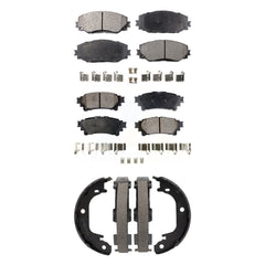Transit Auto KFN-100824 Disc Brake Pad for 2012-2018 Toyota Prius V - Front and Rear