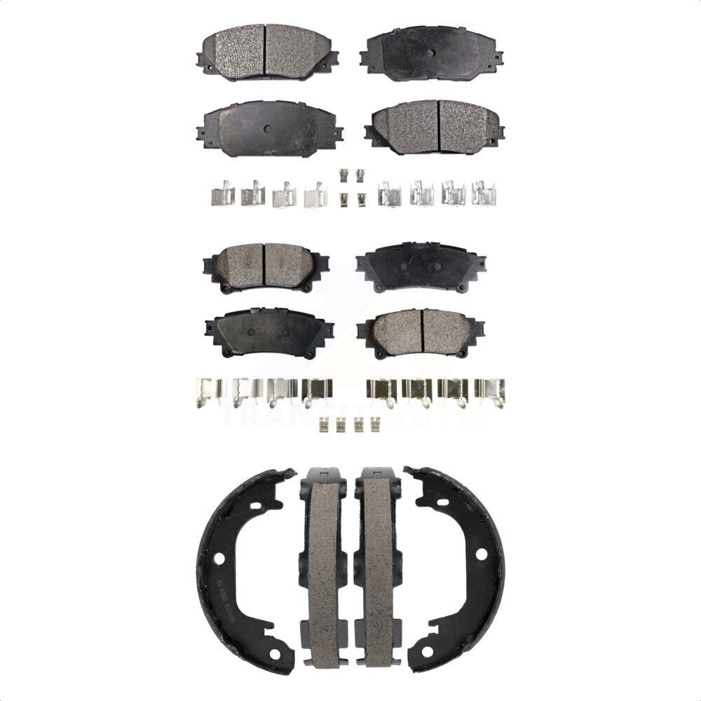 Transit Auto KFN-100825 Disc Brake Pad for 2016-2020 Toyota Mirai - Front and Rear