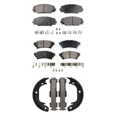 Transit Auto KFN-100825 Disc Brake Pad for 2016-2020 Toyota Mirai - Front and Rear