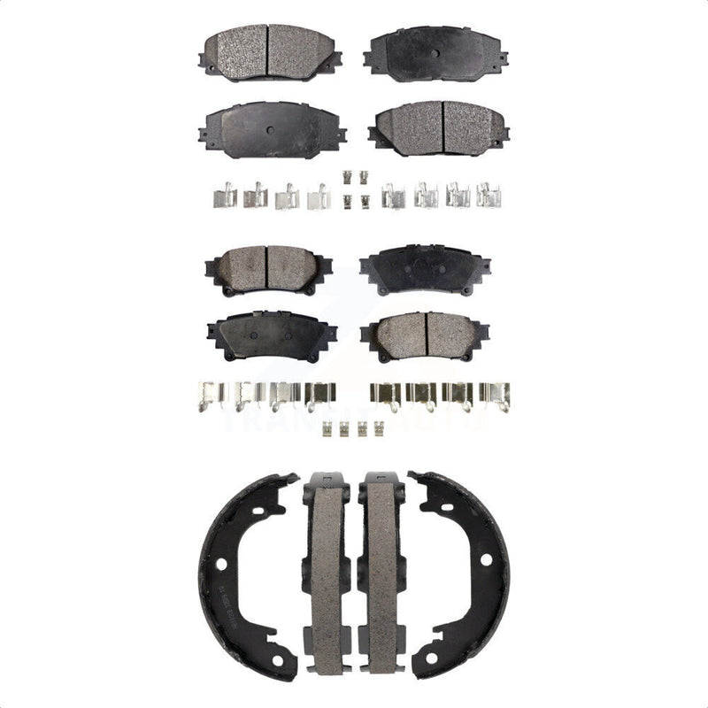 Transit Auto KFN-100825 Disc Brake Pad for 2016-2020 Toyota Mirai - Front and Rear