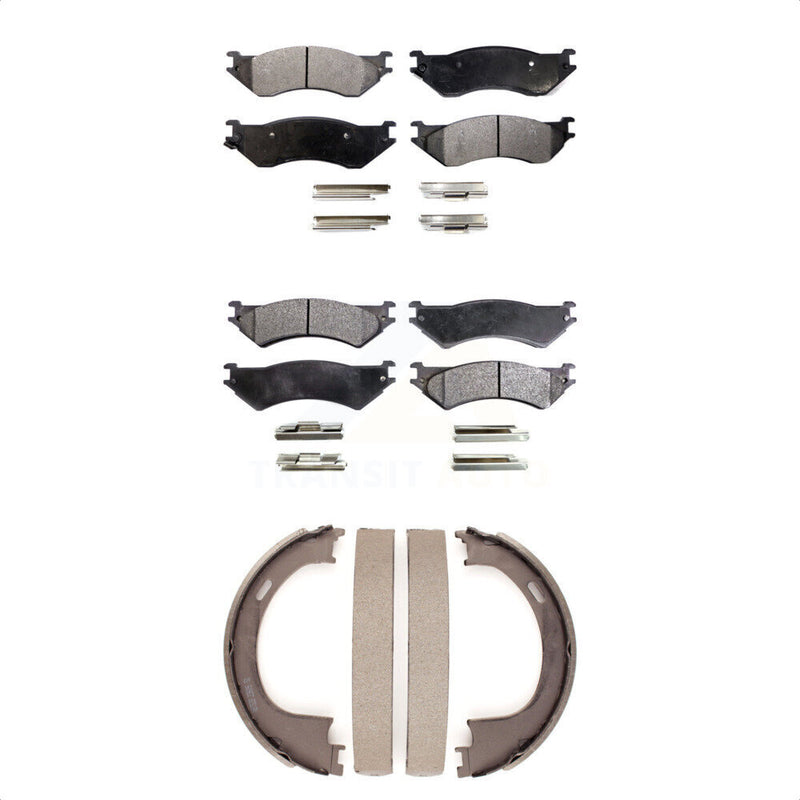 Transit Auto KFN-100826 Disc Brake Pad for 2004 Ford F-150 Heritage - Front and Rear