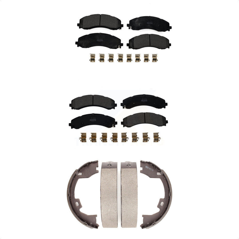 Transit Auto KFN-100828 Disc Brake Pad for 2019-2021 Ram 3500 - Front and Rear