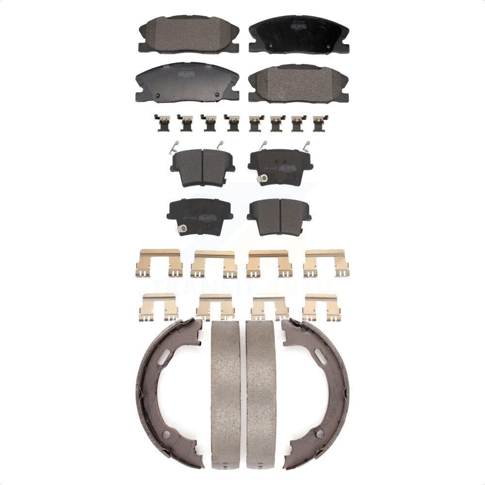 Transit Auto KFN-100834 Disc Brake Pad for 2014-2021 Dodge Charger - Front and Rear