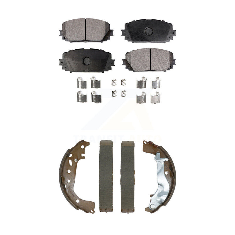 Transit Auto KFN-100839 Disc Brake Pad for 2015-2018 Toyota Yaris - Front and Rear