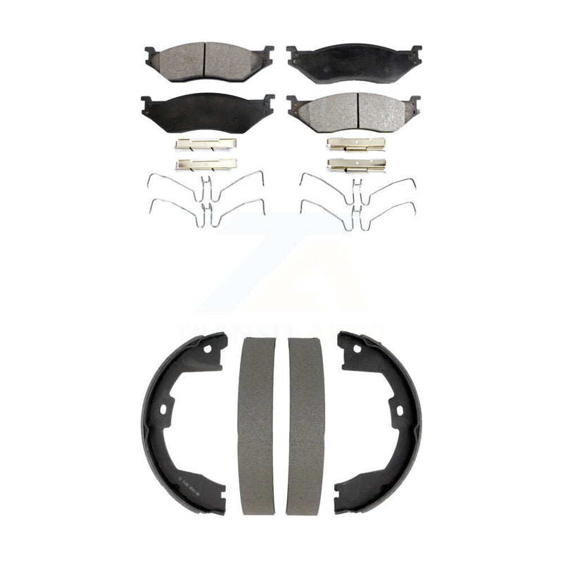 Transit Auto KFN-100842 Disc Brake Pad for 2013-2016 Ford F-450 Super Duty - Front and Rear