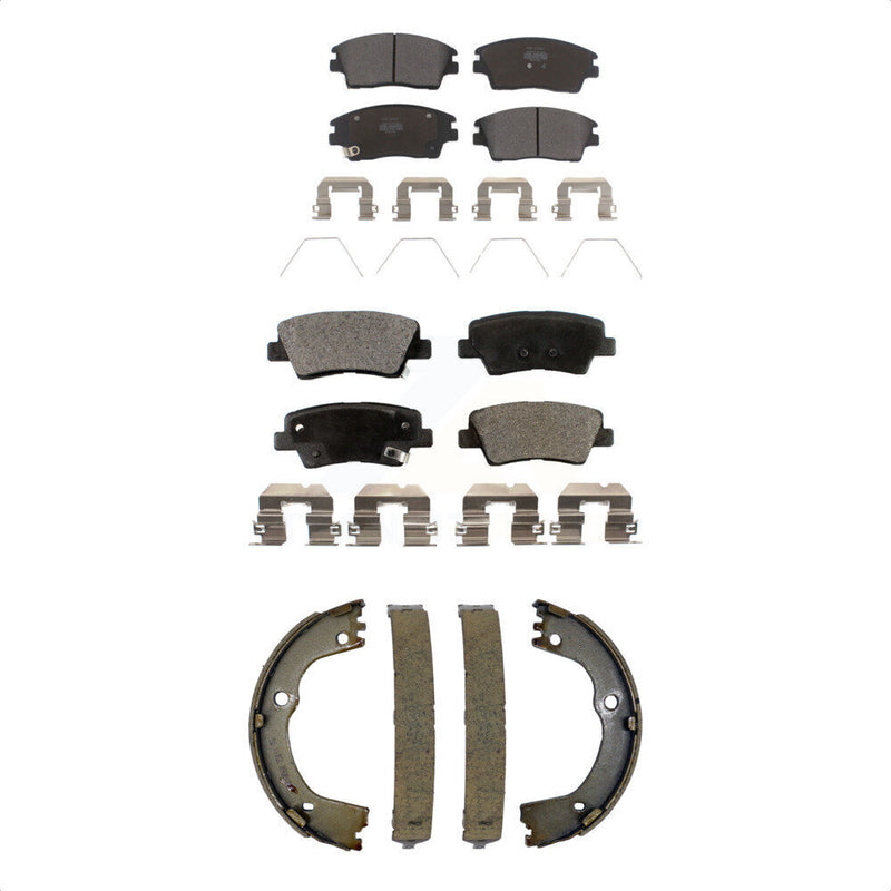 Transit Auto KFN-100843 Disc Brake Pad for 2016-2022 Hyundai Tucson, Kia Sportage - Front and Rear