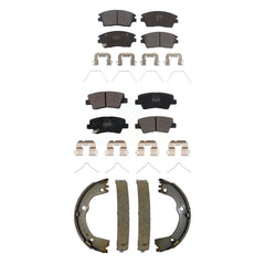 Transit Auto KFN-100845 Disc Brake Pad for 2017-2022 Hyundai Tucson, Kia Sportage - Front and Rear
