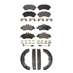 Transit Auto KFN-100848 Disc Brake Pad for 2007-2014 Freightliner Sprinter 3500, Dodge Sprinter 3500 - Front and Rear