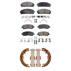 Transit Auto KFN-100851 Disc Brake Pad for 2008-2013 Toyota Highlander - Front and Rear