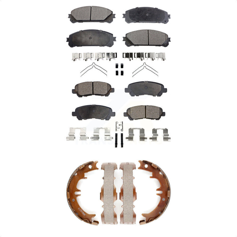Transit Auto KFN-100851 Disc Brake Pad for 2008-2013 Toyota Highlander - Front and Rear
