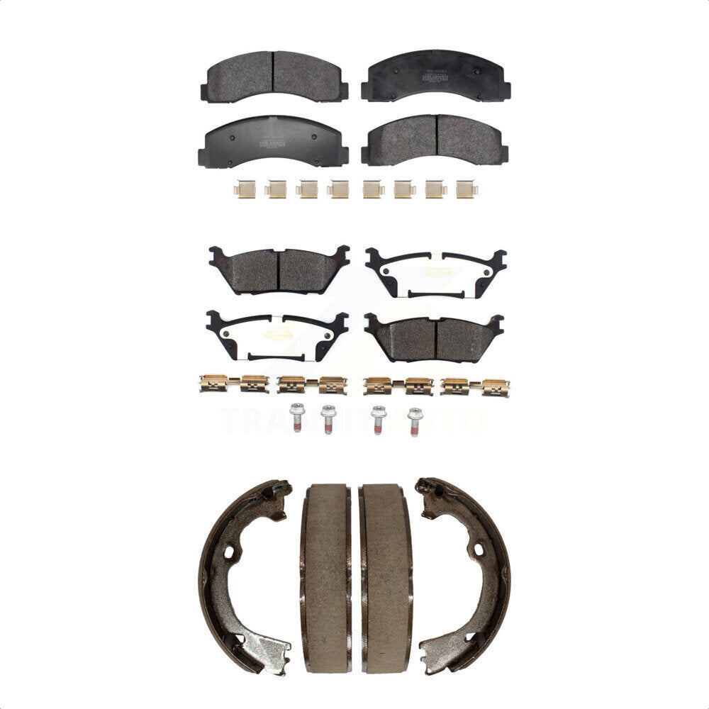 Transit Auto KFN-100854 Disc Brake Pad for 2018-2020 Ford F-150 - Front and Rear