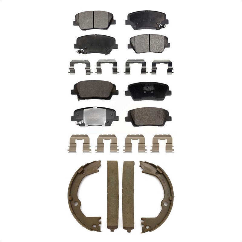 Transit Auto KFN-100856 Disc Brake Pad for 2013-2016 Kia Sorento, Hyundai Santa Fe Sport - Front and Rear