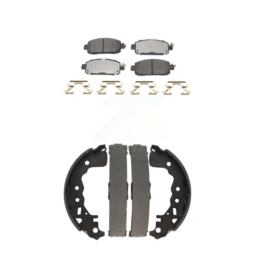 Transit Auto KFN-100858 Disc Brake Pad for 2021 Nissan Kicks - Front and Rear