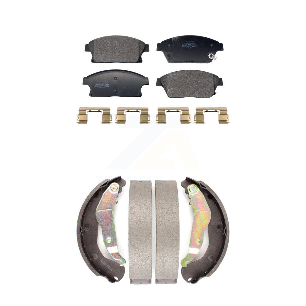 Transit Auto KFN-100859 Disc Brake Pad for 2013-2017 Chevrolet Trax - Front and Rear