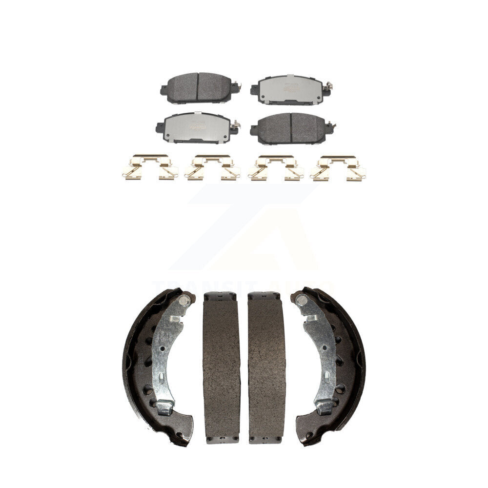 Transit Auto KFN-100862 Disc Brake Pad for 2020-2023 Nissan Sentra - Front and Rear