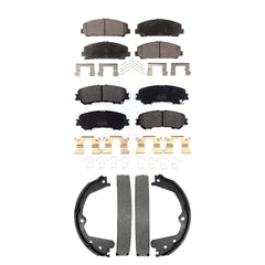 Transit Auto KFN-100864 Disc Brake Pad for 2017-2023 Nissan TITAN - Front and Rear