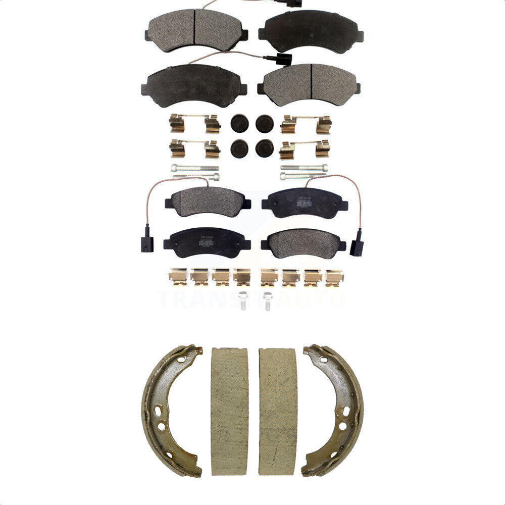 Transit Auto KFN-100866 Disc Brake Pad for 2014-2020 Ram ProMaster 1500, Ram ProMaster 2500, Ram ProMaster 3500 - Front and Rear