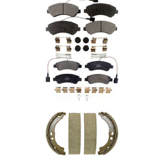 Transit Auto KFN-100866 Disc Brake Pad for 2014-2020 Ram ProMaster 1500, Ram ProMaster 2500, Ram ProMaster 3500 - Front and Rear