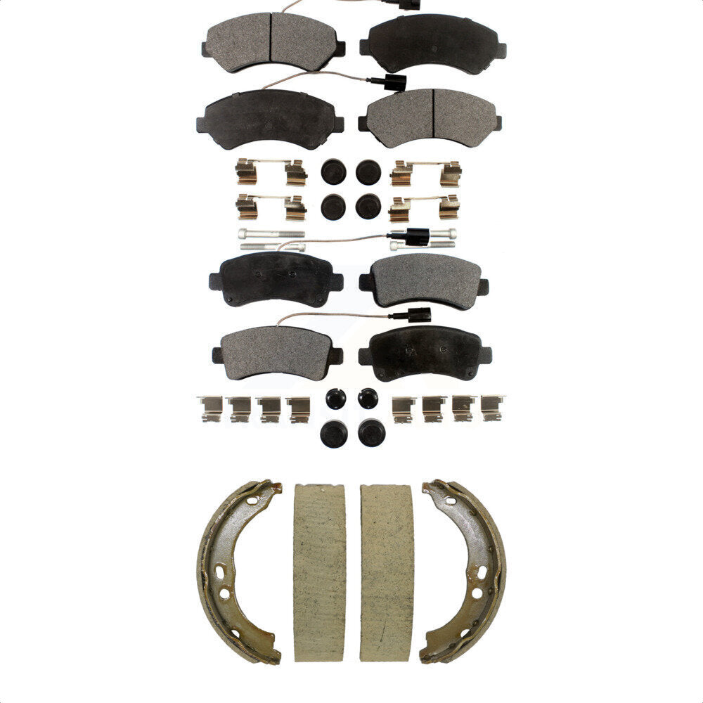 Transit Auto KFN-100867 Disc Brake Pad for 2014-2020 Ram ProMaster 1500, Ram ProMaster 2500, Ram ProMaster 3500 - Front and Rear