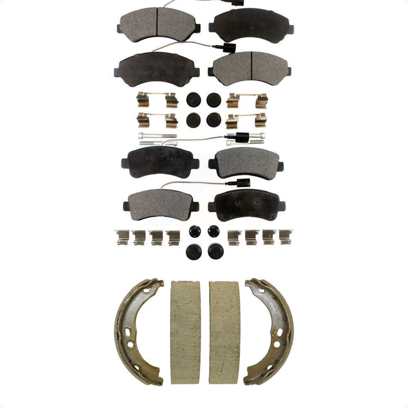 Transit Auto KFN-100867 Disc Brake Pad for 2014-2020 Ram ProMaster 1500, Ram ProMaster 2500, Ram ProMaster 3500 - Front and Rear