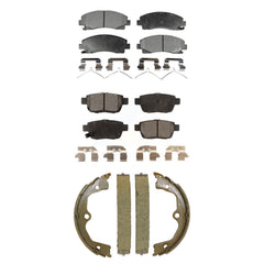 Transit Auto KFN-100868 Disc Brake Pad for 2009-2014 Acura TL - Front and Rear
