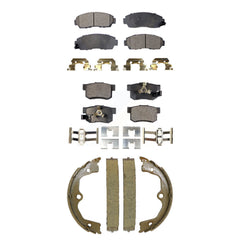 Transit Auto KFN-100869 Disc Brake Pad for 2010-2012 Honda Crosstour, Honda Accord Crosstour - Front and Rear