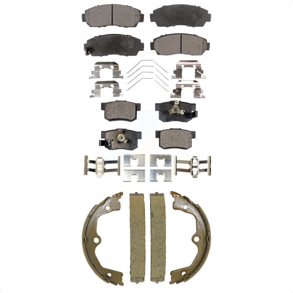 Transit Auto KFN-100870 Disc Brake Pad for 2011-2015 Honda Crosstour, Honda Accord Crosstour - Front and Rear