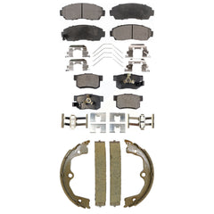 Transit Auto KFN-100870 Disc Brake Pad for 2011-2015 Honda Crosstour, Honda Accord Crosstour - Front and Rear