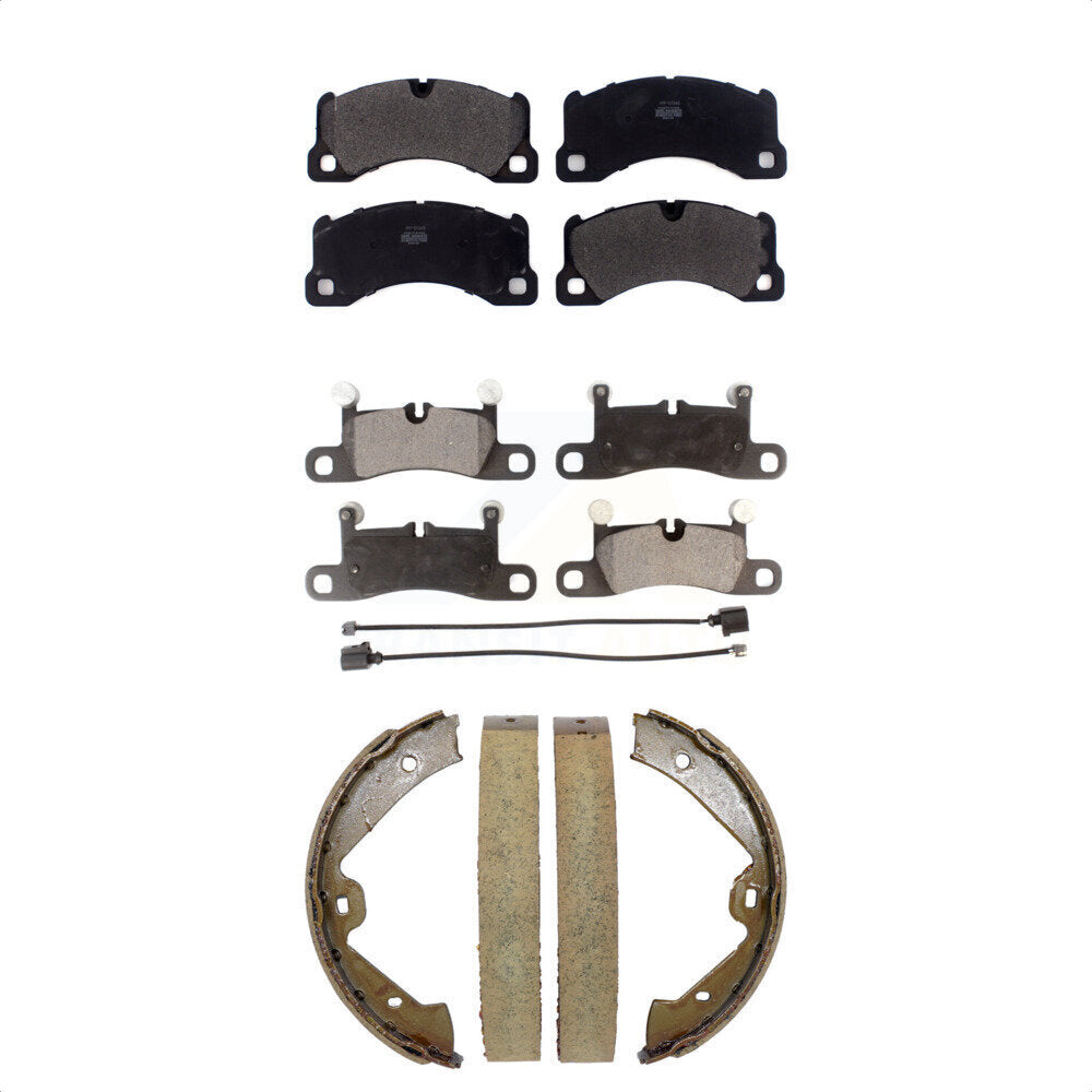 Transit Auto KFN-100871 Disc Brake Pad for 2011-2018 Porsche Cayenne, Volkswagen Touareg - Front and Rear