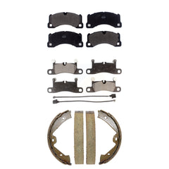 Transit Auto KFN-100871 Disc Brake Pad for 2011-2018 Porsche Cayenne, Volkswagen Touareg - Front and Rear