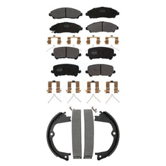 Transit Auto KFN-100873 Disc Brake Pad for 2014-2024 Honda Ridgeline, Honda Pilot, Acura MDX - Front and Rear