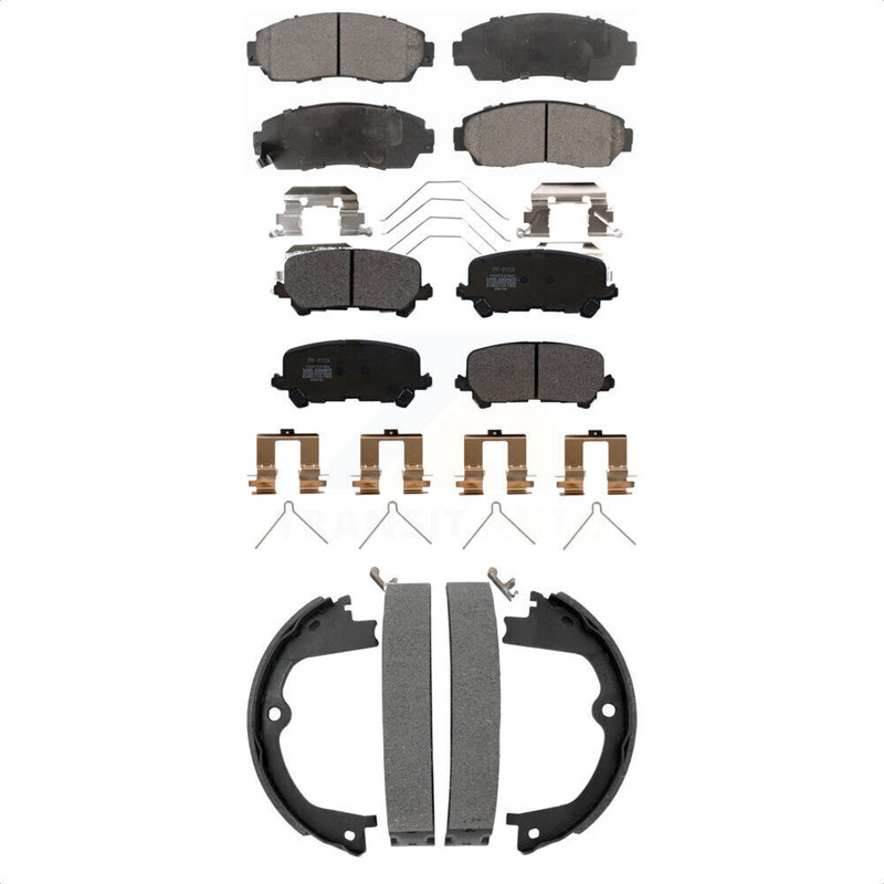 Transit Auto KFN-100874 Disc Brake Pad for 2019-2024 Honda Passport - Front and Rear