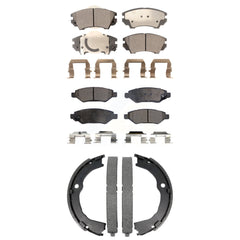 Transit Auto KFN-100877 Disc Brake Pad for 2010-2015 Chevrolet Camaro - Front and Rear
