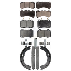 Transit Auto KFN-100878 Disc Brake Pad for 2009-2015 Cadillac CTS, Chevrolet Camaro - Front and Rear