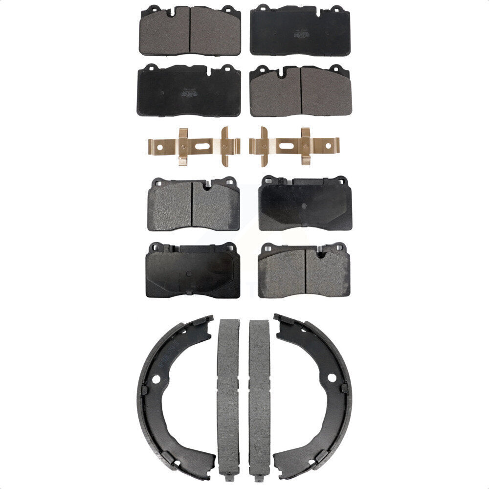 Transit Auto KFN-100879 Disc Brake Pad for 2014-2015 Chevrolet Camaro - Front and Rear