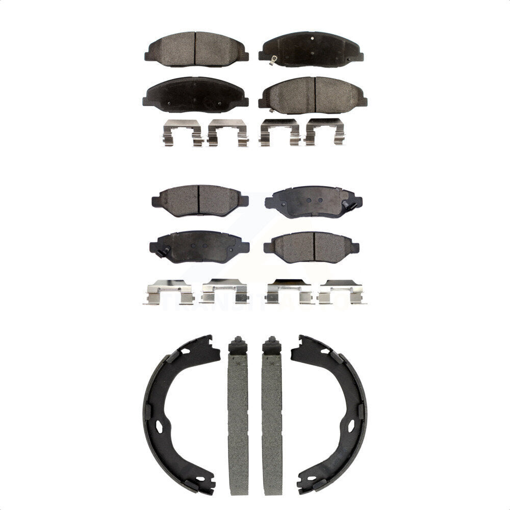 Transit Auto KFN-100880 Disc Brake Pad for 2014 Cadillac CTS - Front and Rear