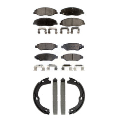 Transit Auto KFN-100880 Disc Brake Pad for 2014 Cadillac CTS - Front and Rear