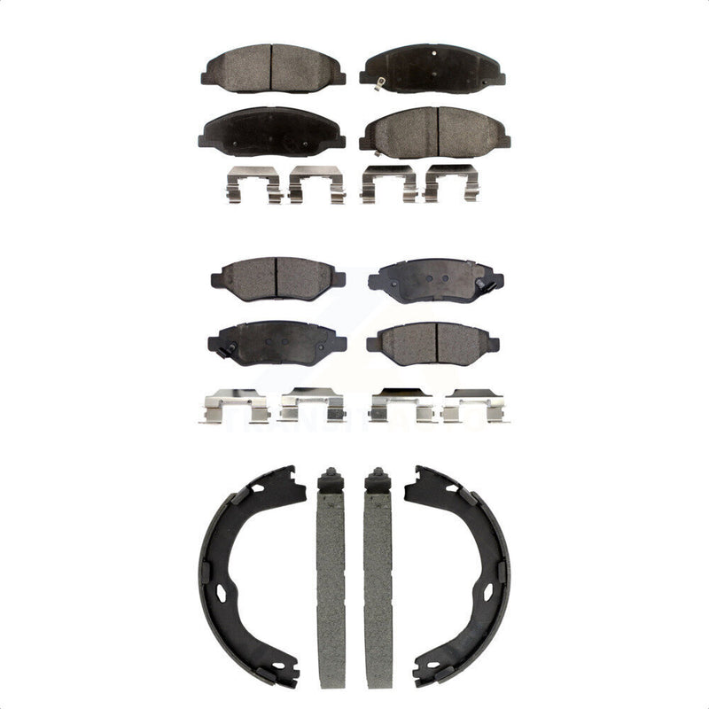 Transit Auto KFN-100880 Disc Brake Pad for 2014 Cadillac CTS - Front and Rear